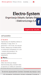 Mobile Screenshot of electro-system.pl