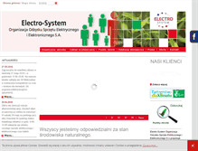 Tablet Screenshot of electro-system.pl